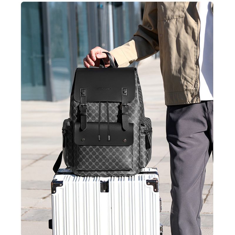 Premium Everyday Leather Backpack for Men & Women - 43*28 cm