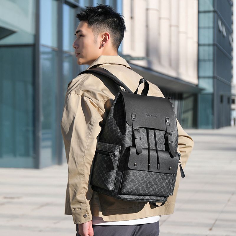 Premium Everyday Leather Backpack for Men & Women - 43*28 cm