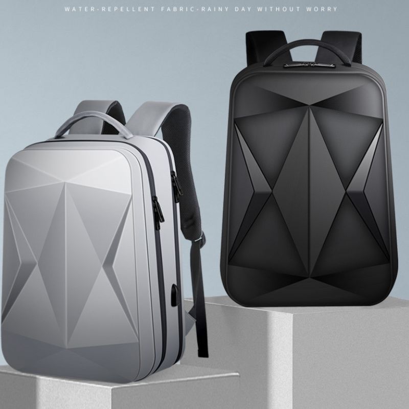 Premium 17-Inch ABS Hard Case Laptop Backpack For Travel & Business