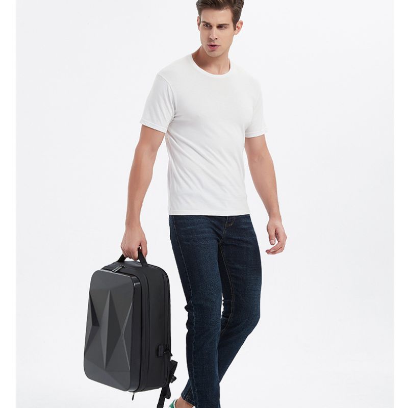 Premium 17-Inch ABS Hard Case Laptop Backpack For Travel & Business