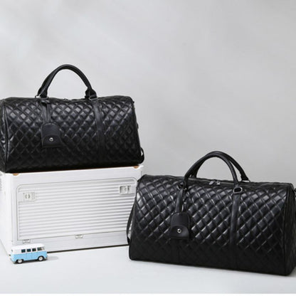 Elegant Quilted Carry-On Travel Bag – Large Capacity Weekend & Travel