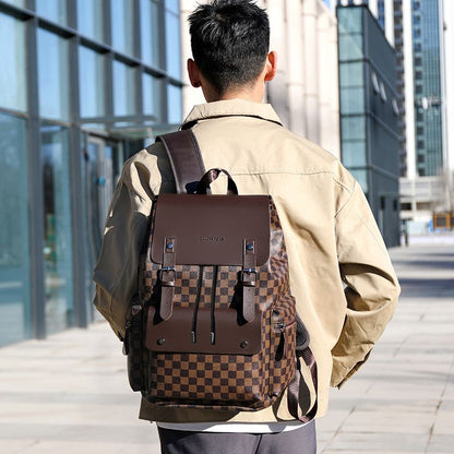 Premium Everyday Leather Backpack for Men & Women - 43*28 cm