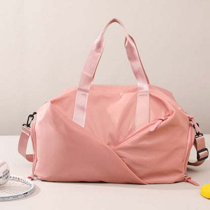 Wet & Dry Separation Travel Duffel Bag  Handheld Gym & Weekend Bag For Men & Women