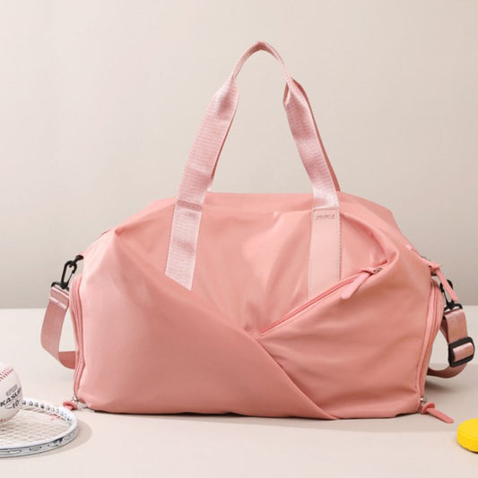 Wet & Dry Separation Travel Duffel Bag  Handheld Gym & Weekend Bag For Men & Women