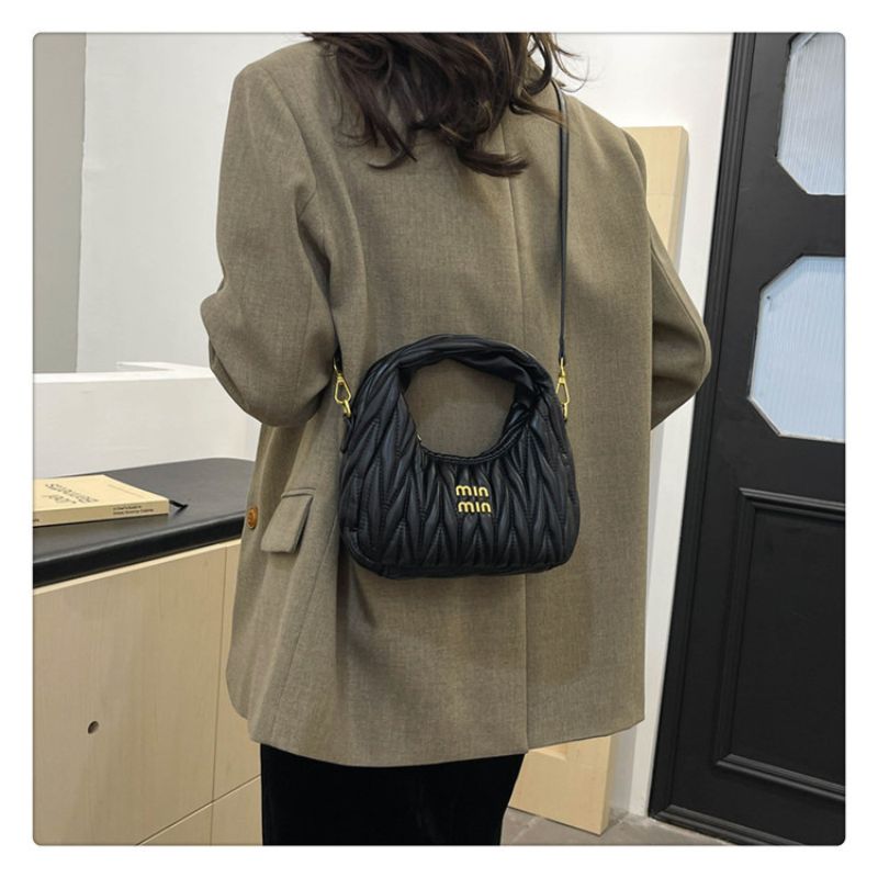 Elegant Diamond Quilted Women's Shoulder & Crossbody Handbag For Women