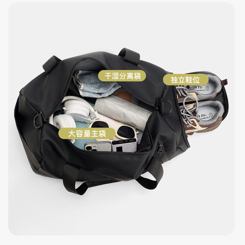Simple Sports & Fitness Duffel Bag for Men – Large Capacity Gym & Travel Bag
