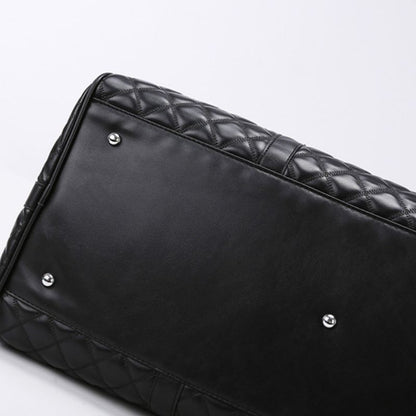 Elegant Quilted Carry-On Travel Bag – Large Capacity Weekend & Travel