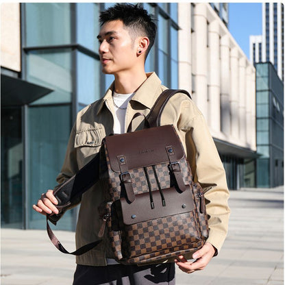 Premium Everyday Leather Backpack for Men & Women - 43*28 cm