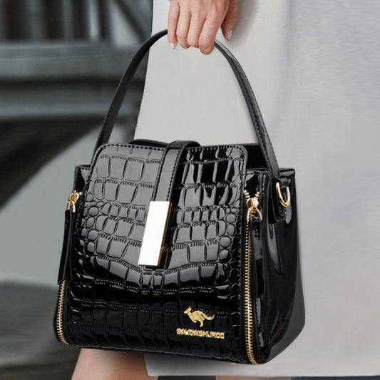 PU High Quality Bucket Portable Shoulder Bag - Define your Purpose