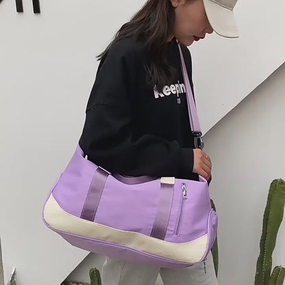 Versatile Travelling & Gym Bag with Long Adjustable Belt